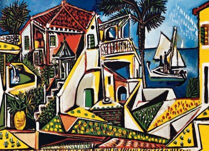 Picasso-MediterraneanLandscape (Puzzle)