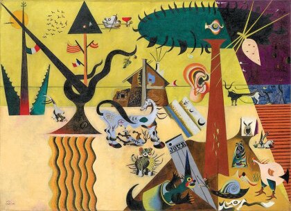 The Tilled Field by Joan Miro (Puzzle)