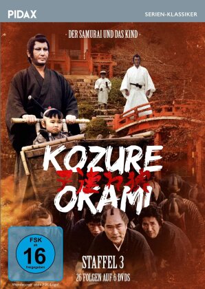 Kozure Okami - Der Samurai und das Kind - Staffel 3 (Pidax Serien-Klassiker, 6 DVD)