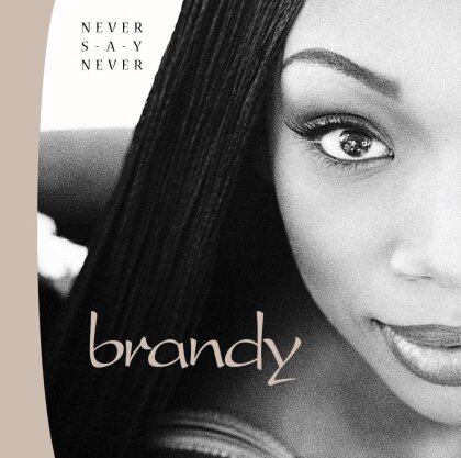 Brandy - Never Say Never (2023 Reissue, Atlantic, Transparent Vinyl, 2 LPs)