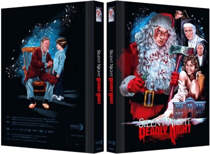 Silent Night, Deadly Night (1984) (Cover C, Collector's Edition Limitata, Mediabook, Uncut, Blu-ray + DVD)