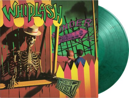 Whiplash - Ticket To Mayhem (2023 Reissue, Music On Vinyl, Limited to 1000 Copies, Swam Green Vinyl, LP)