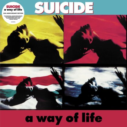 Suicide - A Way Of Life (2023 Reissue, BMG Rights Management, 35th Anniversary Edition, Transparent Blue Vinyl, LP)