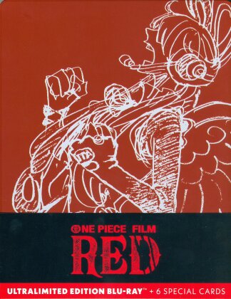 One Piece Film - Red (2022) (+ Cards, Édition Limitée, Steelbook)
