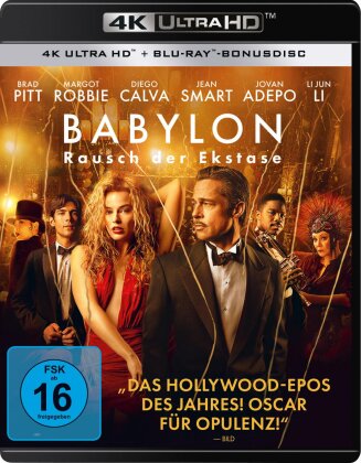 Babylon - Rausch der Ekstase (2022) (4K Ultra HD + Blu-ray)