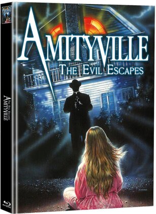 Amityville - The Evil Escapes (1989) (Cover D, Super Spooky Stories, Limited Edition, Mediabook, Blu-ray + DVD)