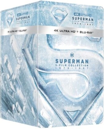 Superman 1-4 - Collection 1978-1987 (5 4K Ultra HDs + 5 Blu-ray)