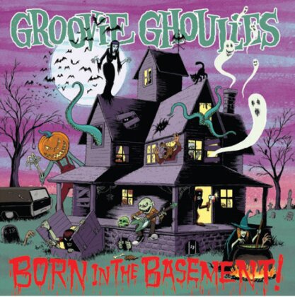 Groovie Ghoulies - Born In The Basement (2023 Reissue, Neon Violet/White Galaxy Vinyl, LP)