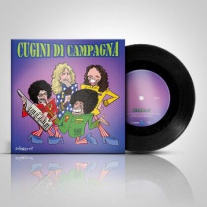 I Cugini Di Campagna - Lettera 22 (Sanremo 2023, 45rpm, 7" Single)