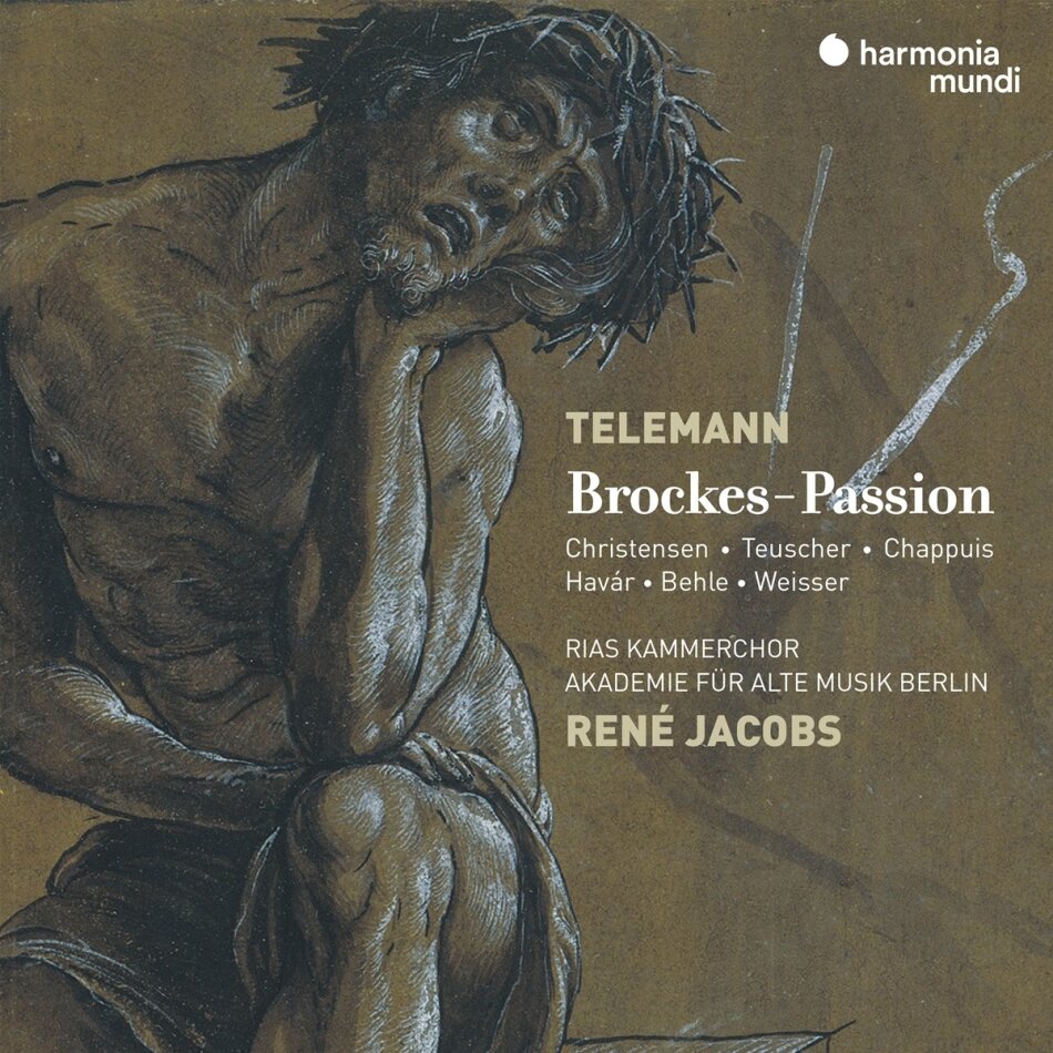 RIAS Kammerchor, Georg Philipp Telemann (1681-1767), René Jacobs, Akademie für Alte Musik Berlin & Barthold Heinrich Brockes - Brockes-Passion (2 CDs)
