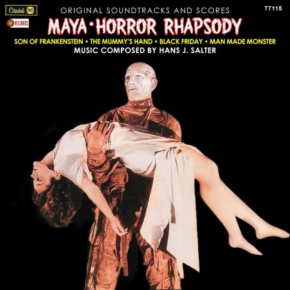 Hans J. Salter - Maya / Horror Rhapsody / Son Of Frankenstein / + - OST (2023 Reissue, BSX Records)