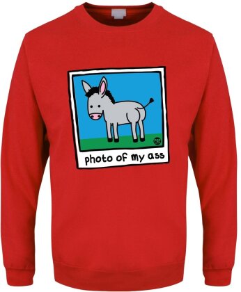 Pop Factory: Photo Of My Ass - Men's Sweatshirt