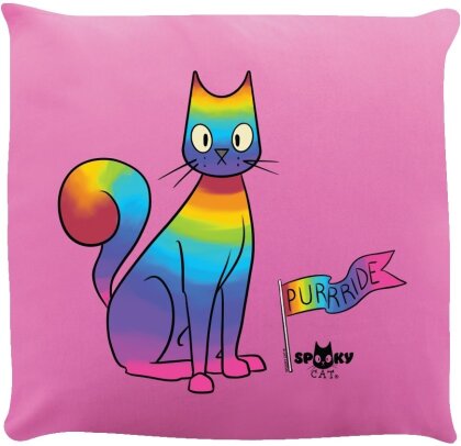 Spooky Cat: Purride - Cushion