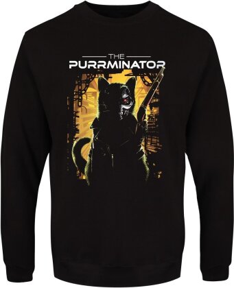 The Purrminator - Men's Sweatshirt