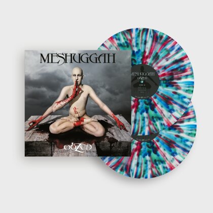 Meshuggah - Obzen (2023 Reissue, Atomic Fire Records, 15th Anniversary Edition, Remastered, Clear/White/Blue Splatter Vinyl, 2 LPs)