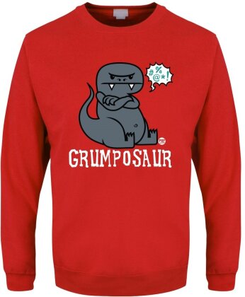 Pop Factory Grumposaur Men's Red Sweatshirt