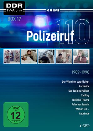 Polizeiruf 110 - Box 17 (DDR TV-Archiv, Nouvelle Edition, 4 DVD)