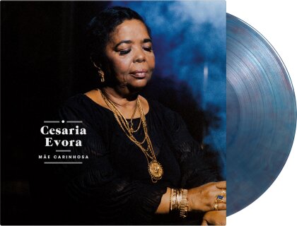 Cesaria Evora - Mae Carinhosa (2023 Reissue, Music On Vinyl, Limited to 1000 Copies, Édition 10ème Anniversaire, Blue / Red Marbled Vinyl, LP)