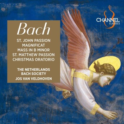 The Netherlands Bach Society, Johann Sebastian Bach (1685-1750) & Jos van Veldhoven - St. John Passion, Magnificat, Mass In B Minor - St. Matthew Passion, Christmas Oratorio (10 CDs)