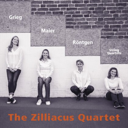 Zilliacus Quartet, Edvard Grieg (1843-1907) & Amanda Maier-Röntgen (1853-1894) - String Quartets