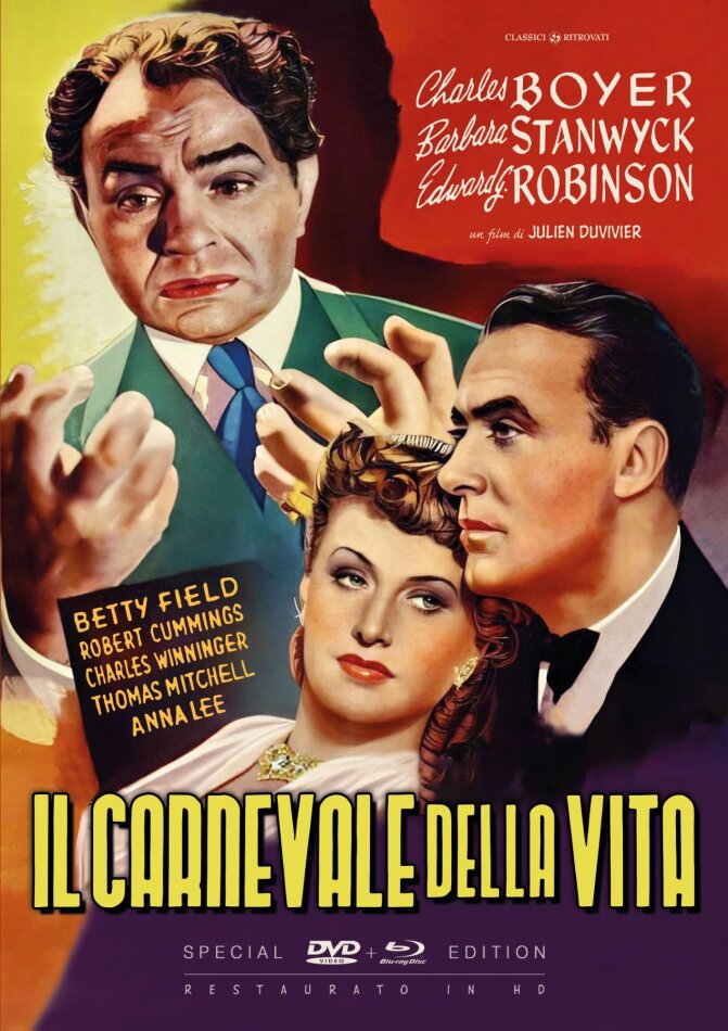 Il carnevale della vita (1943) (Classici Ritrovati, n/b, Edizione Restaurata, Edizione Speciale, Blu-ray + DVD)