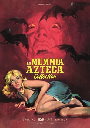 La mummia azteca - Collection (Horror d'Essai, s/w, Special Edition, Blu-ray + 2 DVDs)