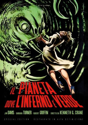 Il pianeta dove l'inferno è verde (1958) (Sci-Fi d'Essai, n/b, Version Restaurée, Édition Spéciale)