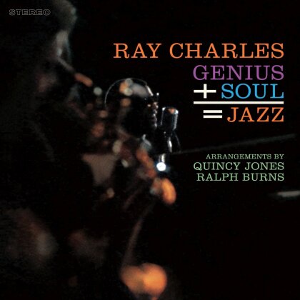 Ray Charles - Genius & Soul = Jazz (2023 Reissue, Waxtime, LP)