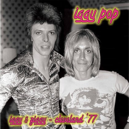 Iggy Pop - Iggy & Ziggy - Cleveland '77 (2023 Reissue, Cleopatra, Splatter Vinyl, LP)