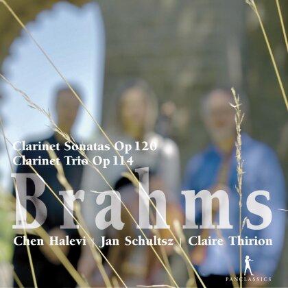 Johannes Brahms (1833-1897), Chen Halevi, Claire Thirion & Jan Schultsz - Clarinet Sonatas Op. 120 - Clarinet Trio Op. 114