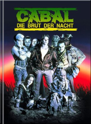 Cabal - Die Brut der Nacht (1990) (Cover A, Director's Cut, Kinoversion, Limited Edition, Mediabook, Uncut, 2 Blu-rays + 2 DVDs)