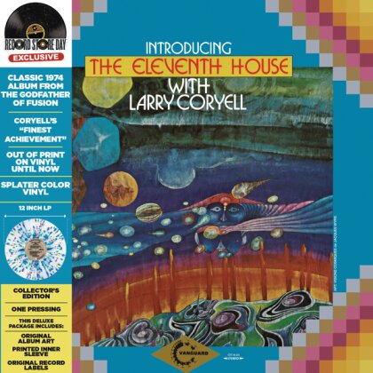 Larry Coryell - Introducing The Eleventh House (RSD 2023, Clear Blue/Purple Vinyl, LP)