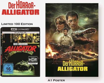 Der Horror-Alligator (1980) (+ Poster, Limited Edition)
