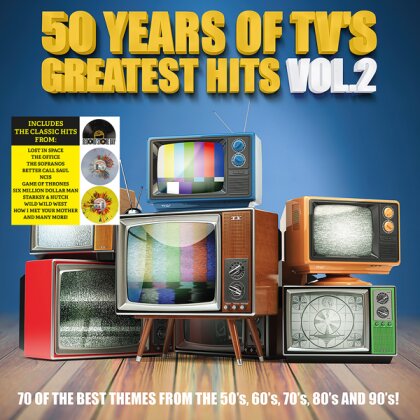 50 Years Of Tv's Greatest Hits Vol. 2 (RSD, Colored, 2 LPs)