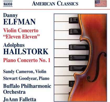 Danny Elfman, Adolphus Hailstork, JoAnn Falletta, Sandy Cameron & Buffalo Philharmonic Orchestra - Violinkonzert Eleven Eleven, Piano Concerto No. 1