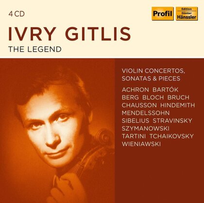 Ivry Gitlis - Ivry Gitlis - The Legend (4 CDs)
