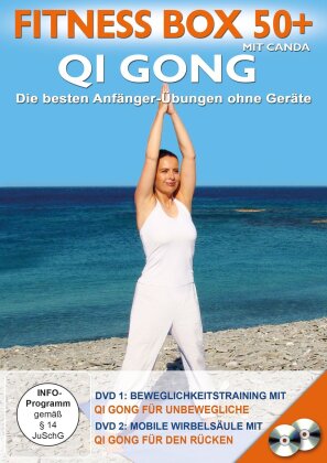 Fitness Box 50+ Qi Gong - Die besten Anfänger-Übungen ohne Geräte (2 DVD)