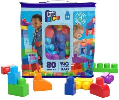 Mega Bloks - Big Building Bag 80 Pieces Classic