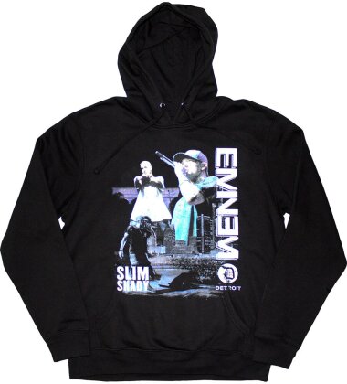 Eminem Unisex Pullover Hoodie - Detroit - Grösse XL