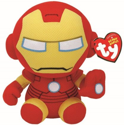 Iron Man 15cm, Material: 100% Polyester geprüft nach EN-71. Farbe - mehrfarbig