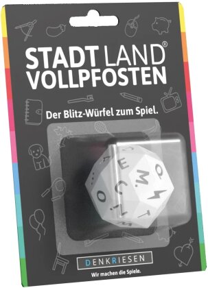 STADT LAND VOLLPFOSTEN - Der offizielle BLITZ-WÜRFEL zum Spiel