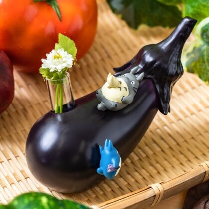 My Neighbor Totoro: Vegetal Aubergine - Single Vase
