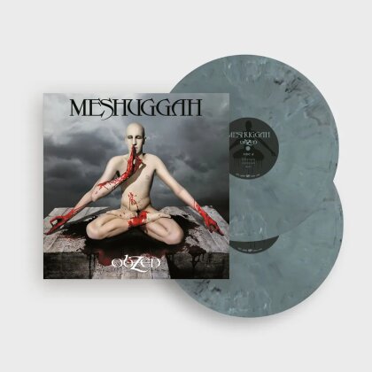 Meshuggah - Obzen (2023 Reissue, Anniversary Edition, 15th Anniversary Edition, White/Blue/Black Marbled Vinyl, LP)