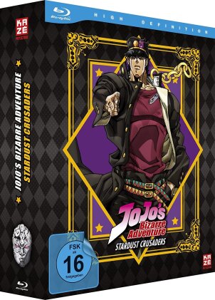 Jojo's Bizarre Adventure - Staffel 2 - Part 3: Stardust Crusaders (Gesamtausgabe, 8 Blu-rays)