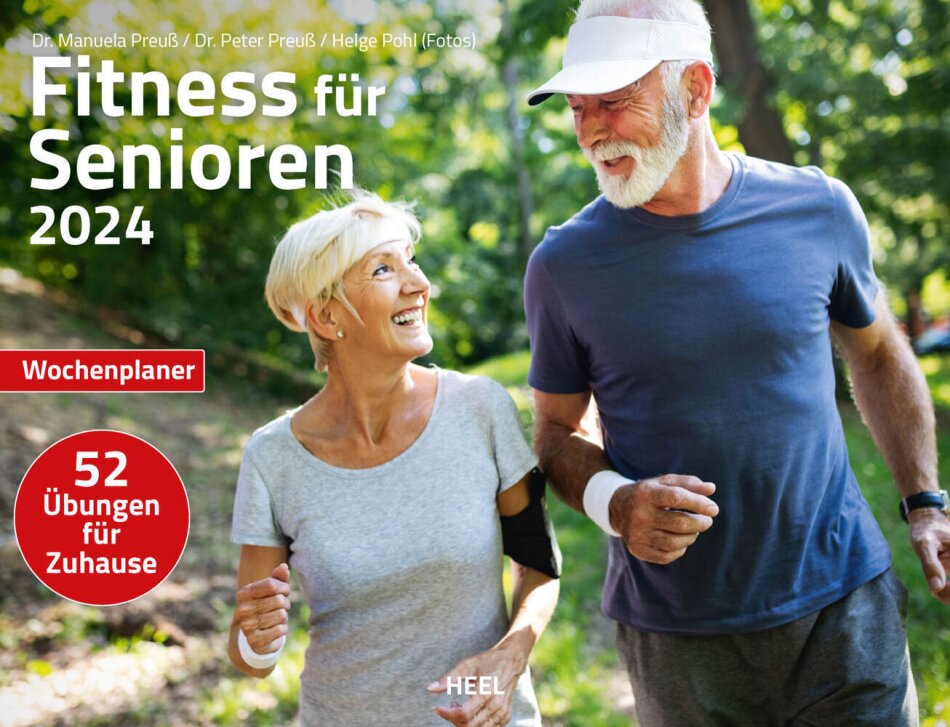 Fitness für Senioren Kalender 2024 Eintragkalender CeDe.ch