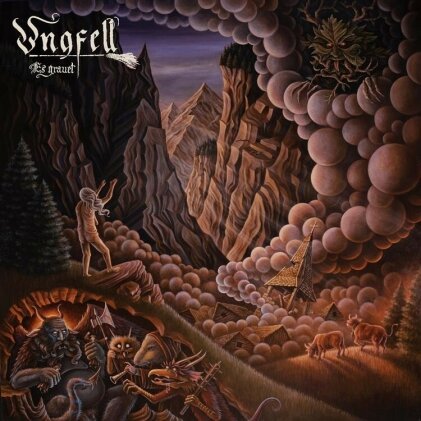 Ungfell - Es Grauet (2023 Reissue, Black Vinyl, LP + Digital Copy)