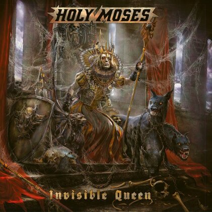 Holy Moses - Invisible Queen (Limited Edition, Red Transparent/Black Marbled Vinyl, LP)