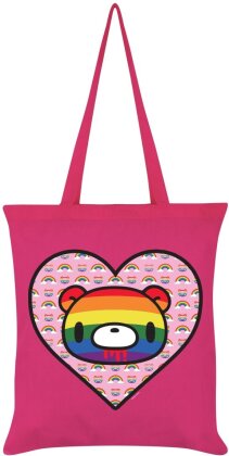 Gloomy Bear: Rainbow Heart - Tote Bag