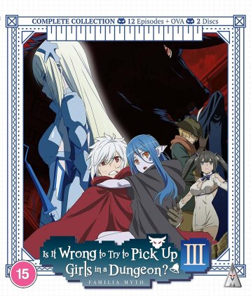 Is It Wrong To Pick Up Girls In A Dungeon? - Season 3 + OVA (2 Blu-rays)