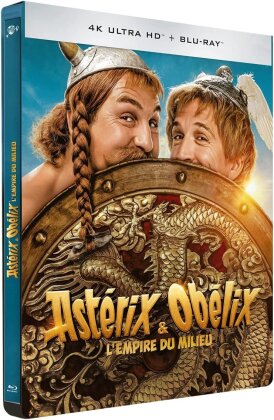 Astérix & Obélix: L'Empire du Milieu (2023) (Edizione Limitata, Steelbook, 4K Ultra HD + Blu-ray)